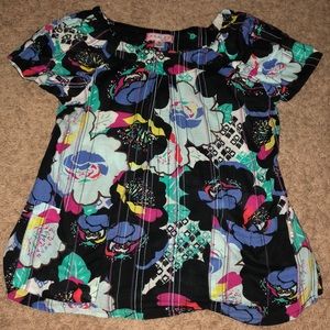 Koi scrub top size med